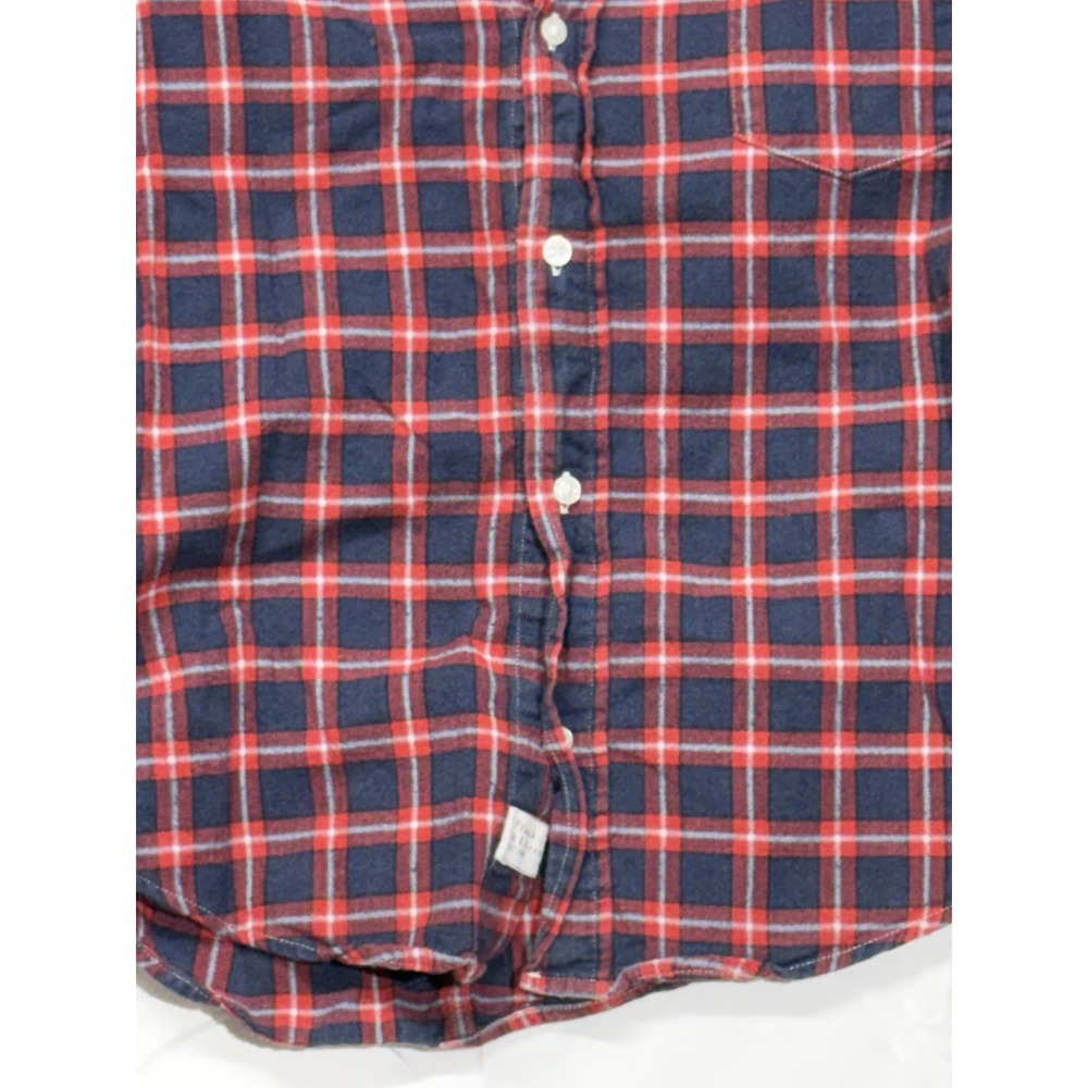 Frank & Eileen Women's Small Red Check Pattern Long Sleeve Collar-Neck Shirt‎ - Picture 3 of 10
